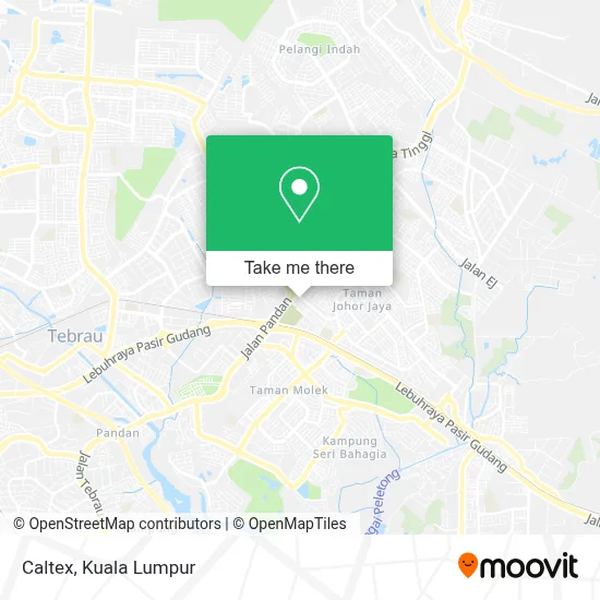 Caltex map