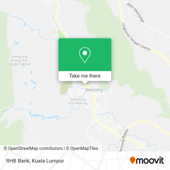 RHB Bank map