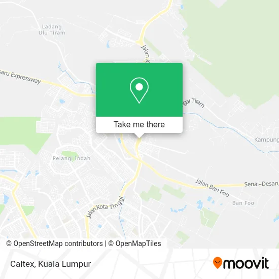 Caltex map