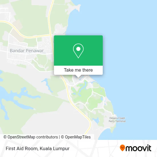 First Aid Room map