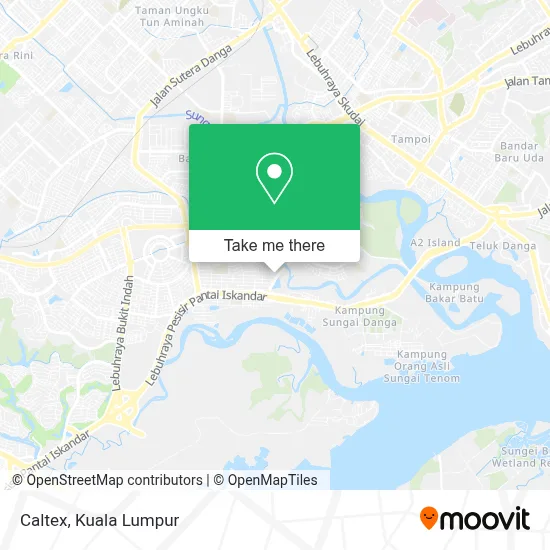 Caltex map