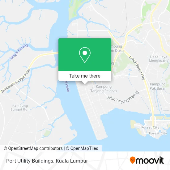 Port Utility Buildings map