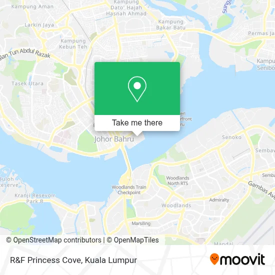 R&F Princess Cove map