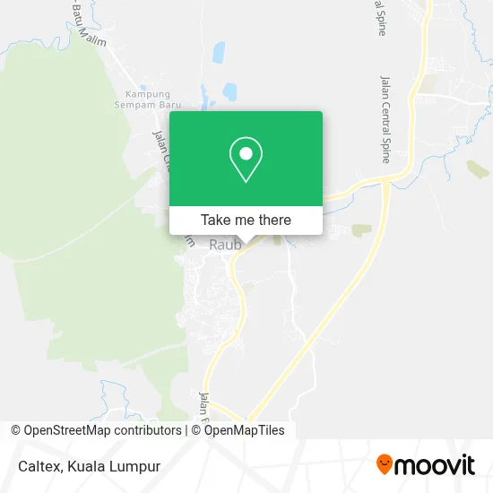 Caltex map