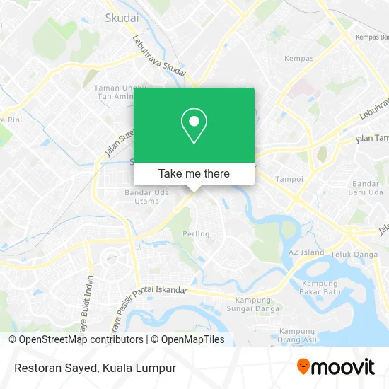 Restoran Sayed map