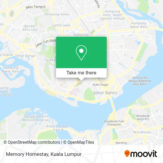 Memory Homestay map