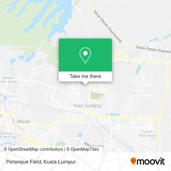 Petanque Field map