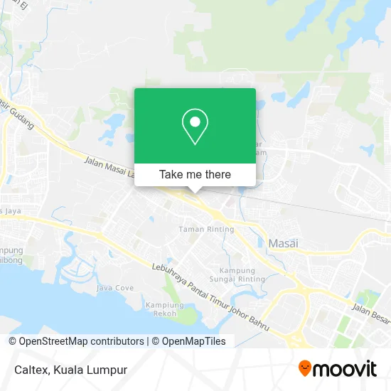 Caltex map