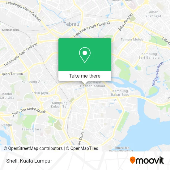 Shell map