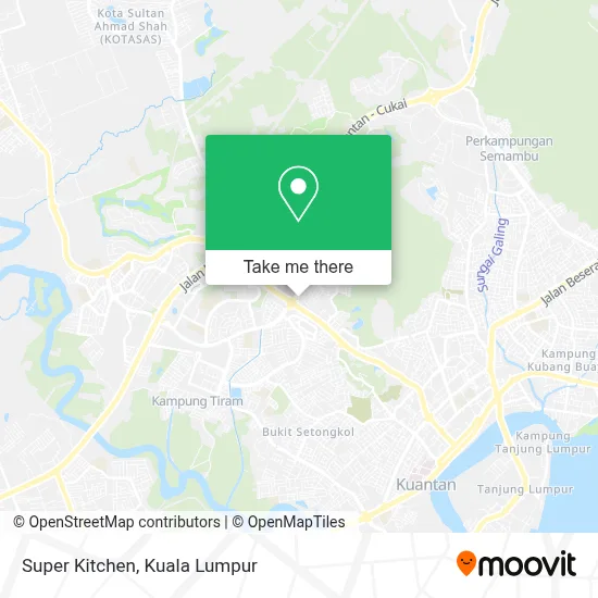 Super Kitchen map