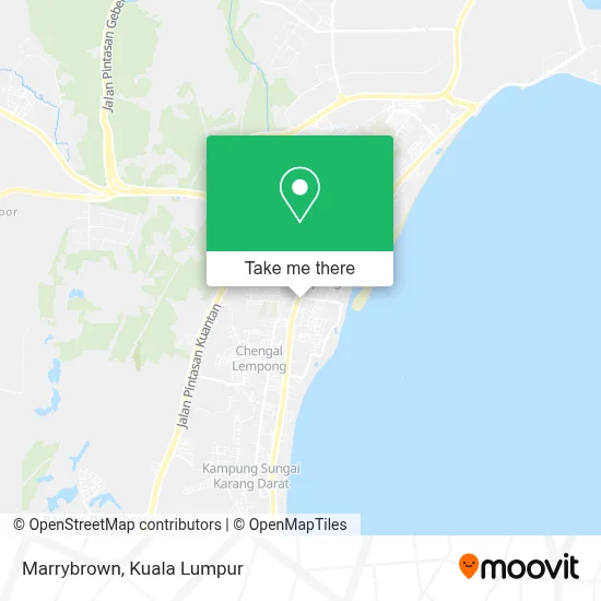 Marrybrown map