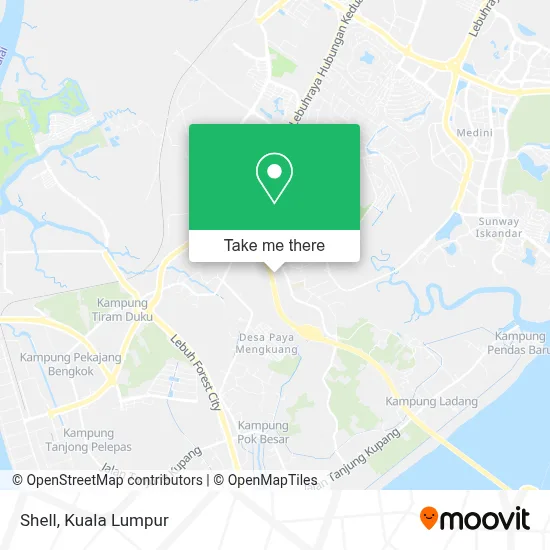 Shell map