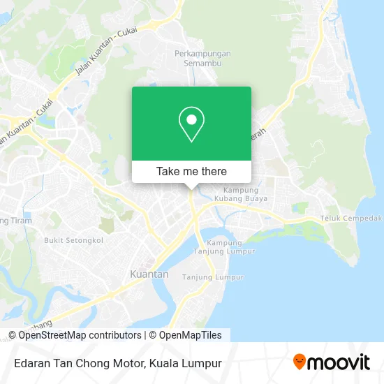 Edaran Tan Chong Motor map