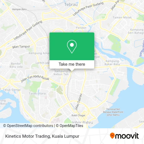 Kinetics Motor Trading map