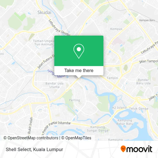 Shell Select map