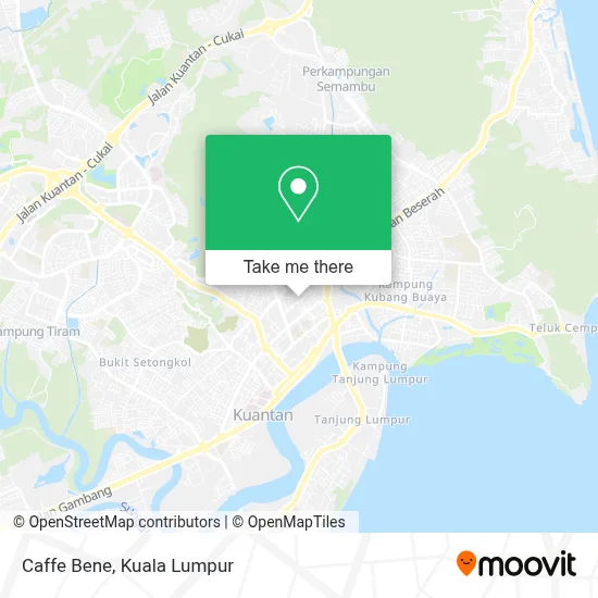 Caffe Bene map