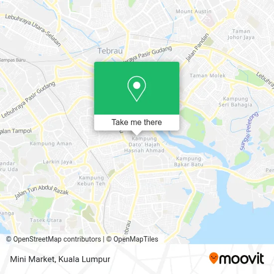 Mini Market map