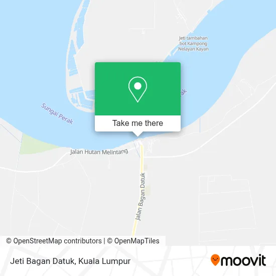 Jeti Bagan Datuk map