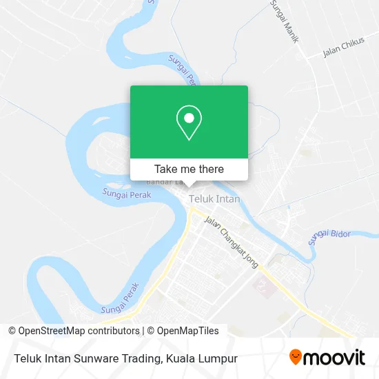 Teluk Intan Sunware Trading map