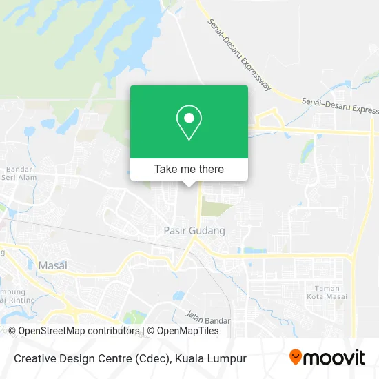 Creative Design Centre (Cdec) map