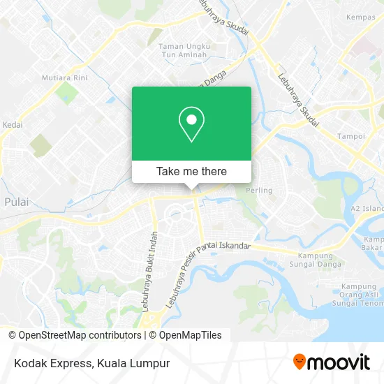 Kodak Express map