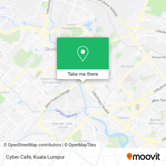 Cyber Cafe map