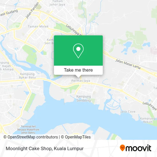 Moonlight Cake Shop map