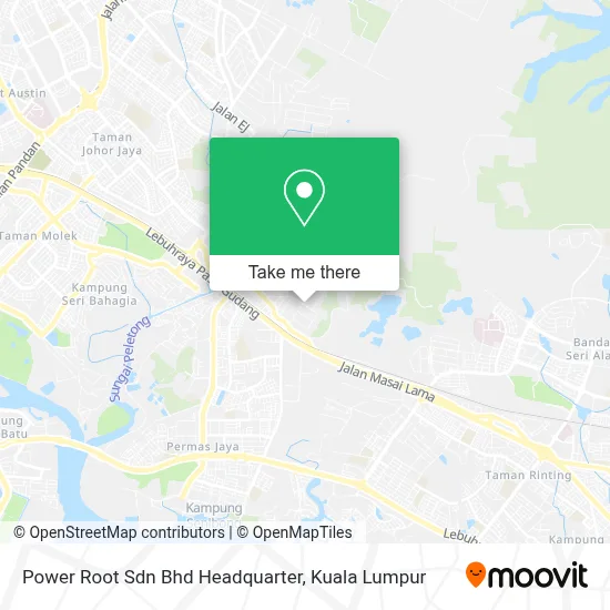 Power Root Sdn Bhd Headquarter map
