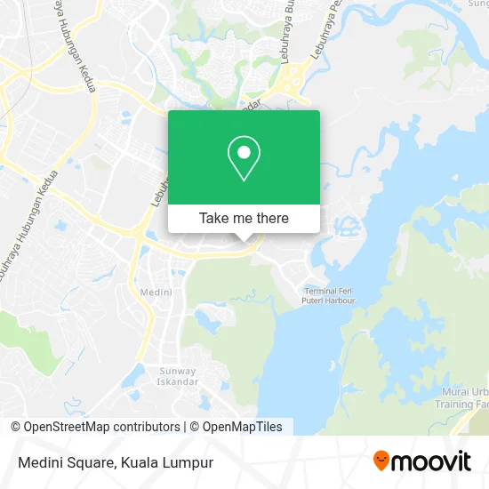 Medini Square map