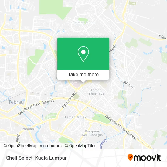Shell Select map