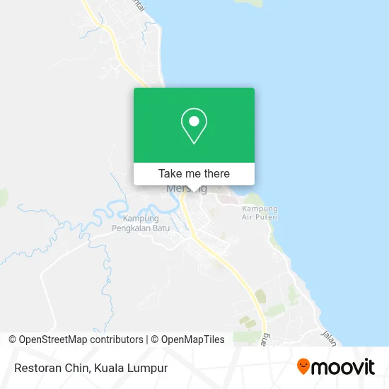 Restoran Chin map