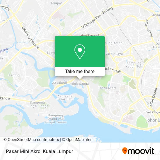 Pasar Mini Akrd map