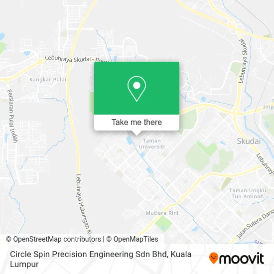 Circle Spin Precision Engineering Sdn Bhd map