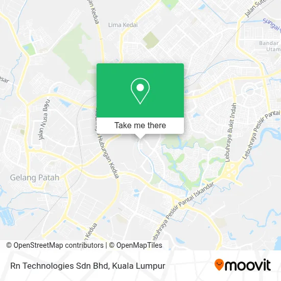 Rn Technologies Sdn Bhd map