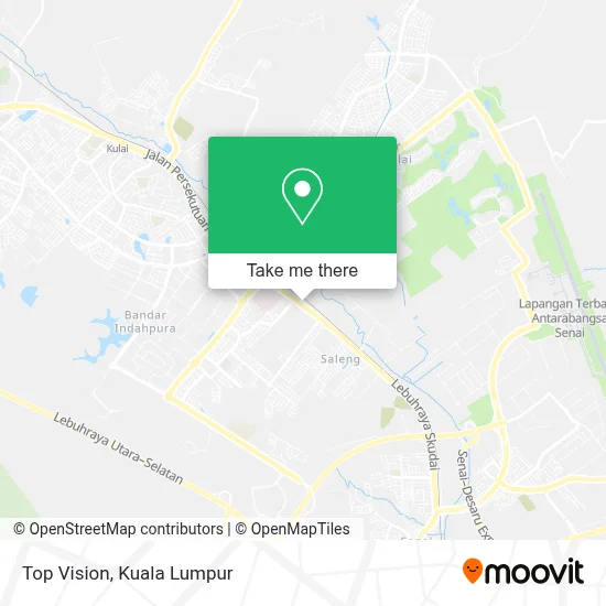 Top Vision map