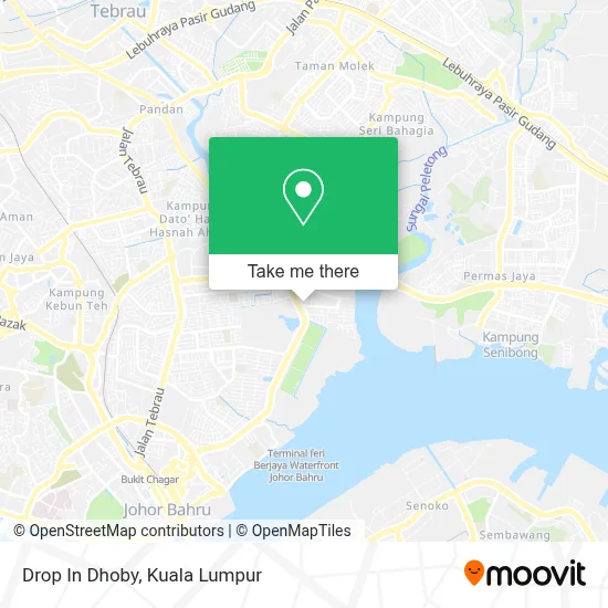 Drop In Dhoby map