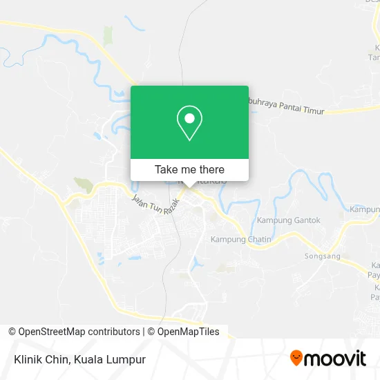 Klinik Chin map