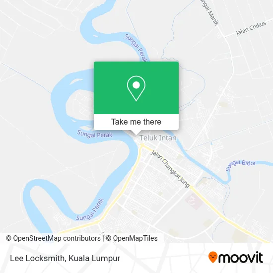 Lee Locksmith map