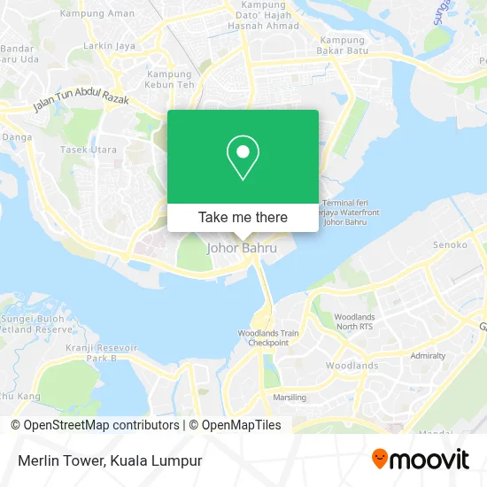 Merlin Tower map