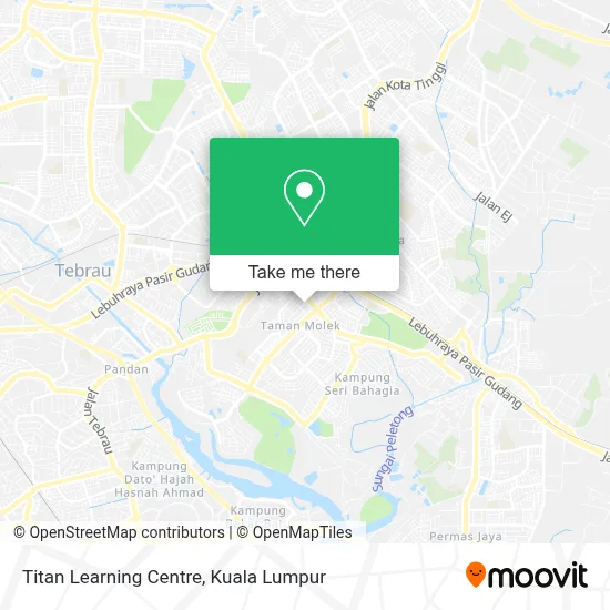 Titan Learning Centre map