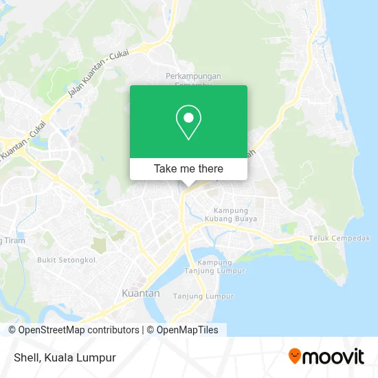 Shell map