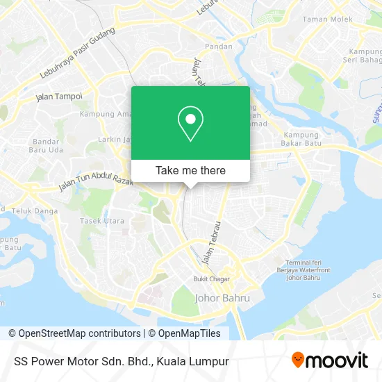 SS Power Motor Sdn. Bhd. map