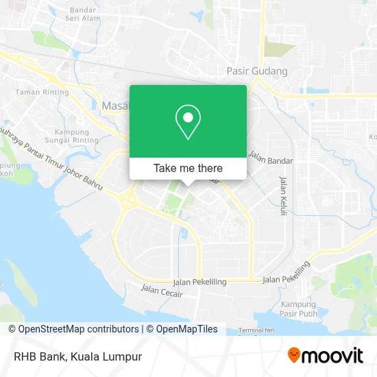 RHB Bank map