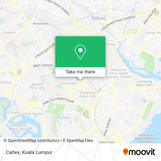 Caltex map