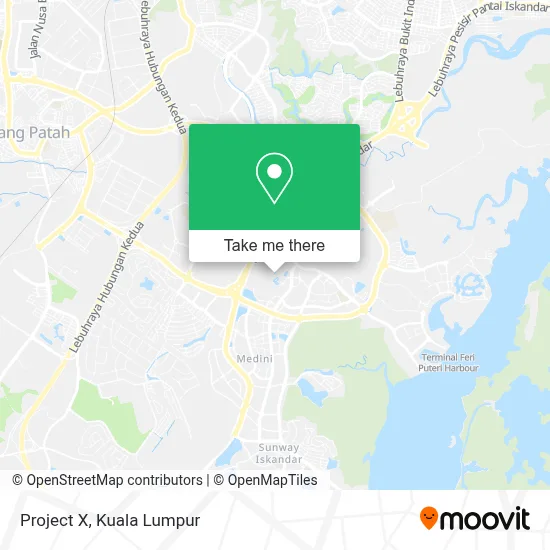 Project X map