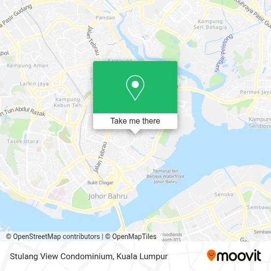 Stulang View Condominium map