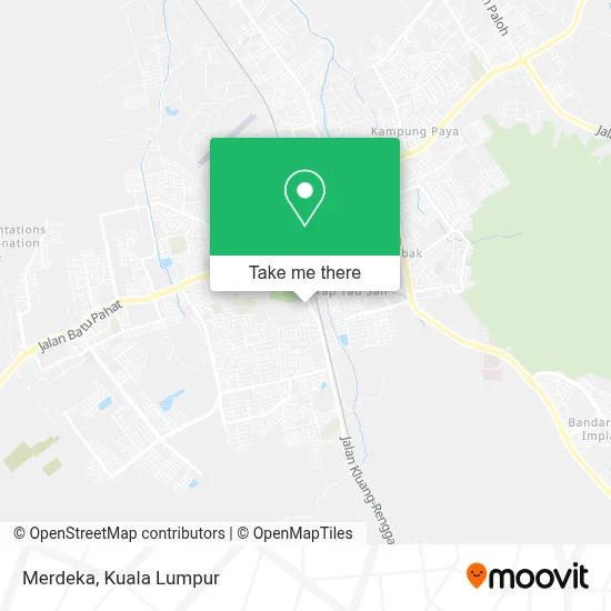 Merdeka map
