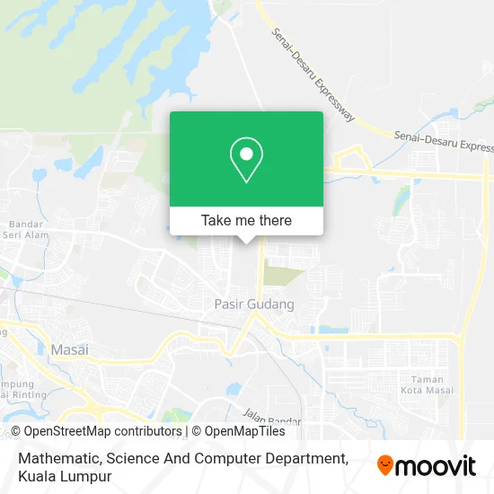 Mathematic, Science And Computer Department map