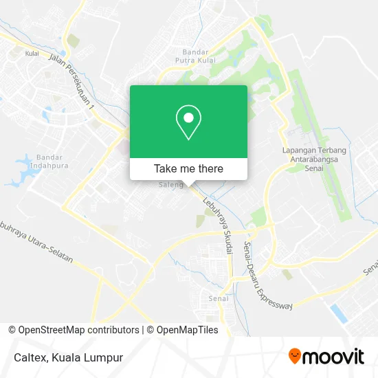 Caltex map