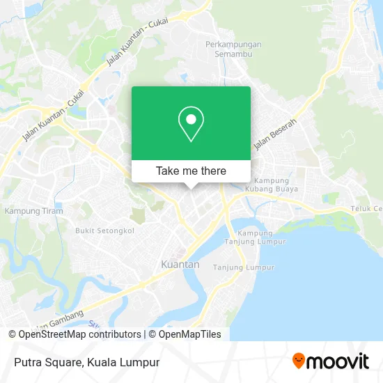 Putra Square map